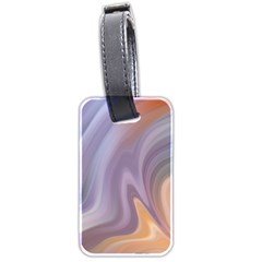 Gradient Purple Orange Luggage Tag (two Sides) by ConteMonfrey