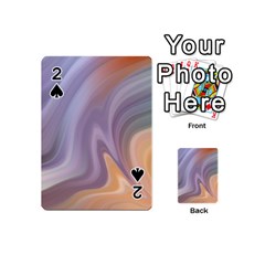 Gradient Purple Orange Playing Cards 54 Designs (mini) by ConteMonfrey