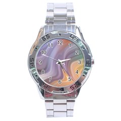 Gradient Purple Orange Stainless Steel Analogue Watch by ConteMonfrey