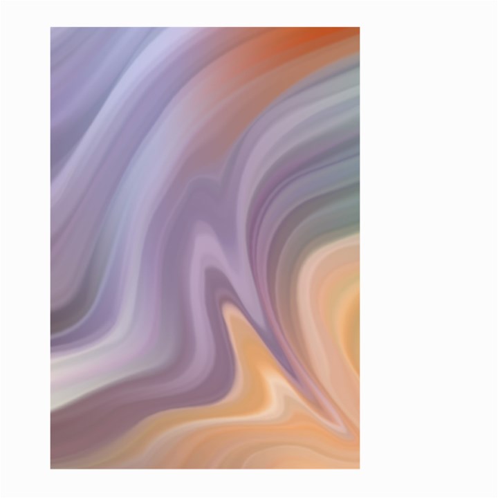 Gradient purple orange Large Garden Flag (Two Sides)