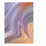 Gradient purple orange Large Garden Flag (Two Sides) Back