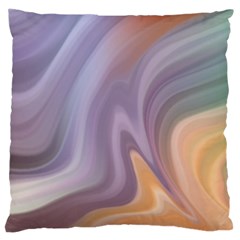 Gradient Purple Orange Large Cushion Case (two Sides) by ConteMonfrey