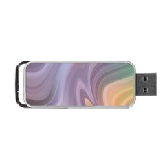 Gradient Purple Orange Portable Usb Flash (one Side) by ConteMonfrey