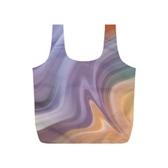 Gradient Purple Orange Full Print Recycle Bag (s) by ConteMonfrey