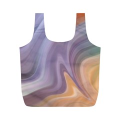 Gradient Purple Orange Full Print Recycle Bag (m) by ConteMonfrey