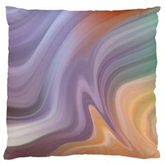 Gradient Purple Orange Standard Flano Cushion Case (one Side) by ConteMonfrey