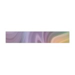 Gradient purple orange Flano Scarf (Mini) Front