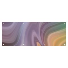 Gradient Purple Orange Banner And Sign 8  X 3  by ConteMonfrey