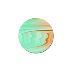 Gradient Green Orange Golf Ball Marker (4 Pack) by ConteMonfrey