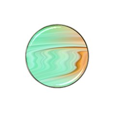 Gradient Green Orange Hat Clip Ball Marker by ConteMonfrey