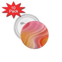 Gradient Pink Yellow 1 75  Buttons (10 Pack) by ConteMonfrey