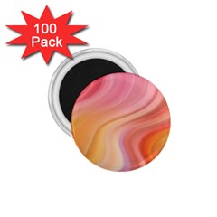 Gradient Pink Yellow 1 75  Magnets (100 Pack)  by ConteMonfrey