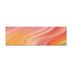 Gradient Pink Yellow Sticker (bumper) by ConteMonfrey