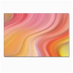 Gradient pink yellow Postcards 5  x 7  (Pkg of 10) Front