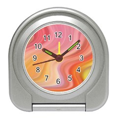 Gradient Pink Yellow Travel Alarm Clock by ConteMonfrey