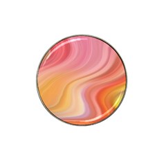 Gradient Pink Yellow Hat Clip Ball Marker by ConteMonfrey