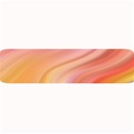 Gradient pink yellow Large Bar Mat 32 x8.5  Bar Mat