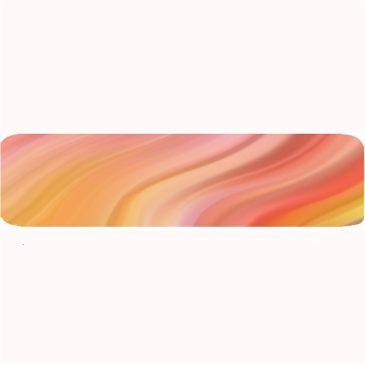 Gradient pink yellow Large Bar Mat