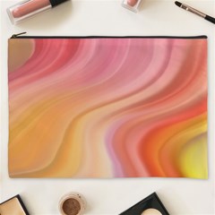 Gradient Pink Yellow Cosmetic Bag (xxxl) by ConteMonfrey