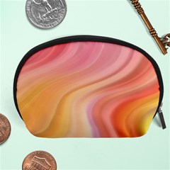 Gradient Pink Yellow Accessory Pouch (large) by ConteMonfrey