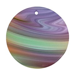 Gradient Blue Green Ornament (round) by ConteMonfrey