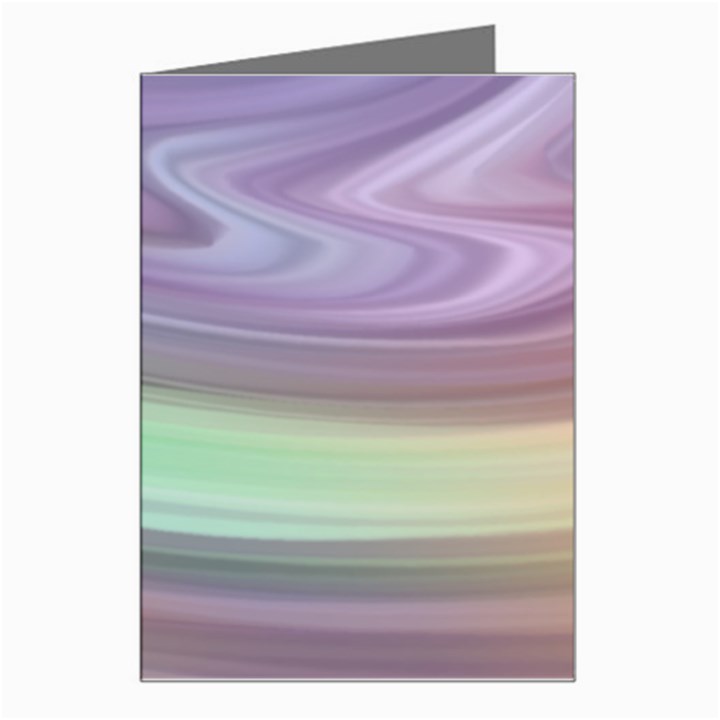 Gradient blue green Greeting Card