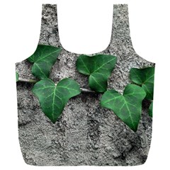 Vine On Damaged Wall Photo Full Print Recycle Bag (xxl) by dflcprintsclothing