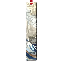 Wave Sea Ocean Splash Water Surf Foam Movement Large Book Marks by Wegoenart