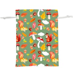 Autumn Seamless Background Leaves Wallpaper Texture Lightweight Drawstring Pouch (xl) by Wegoenart