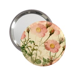 Flowers Petals Stem Bouquet Flora Floral Bloom 2 25  Handbag Mirrors by Wegoenart