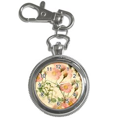 Flowers Petals Stem Bouquet Flora Floral Bloom Key Chain Watches by Wegoenart