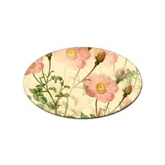 Flowers Petals Stem Bouquet Flora Floral Bloom Sticker (oval)