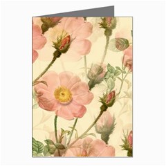 Flowers Petals Stem Bouquet Flora Floral Bloom Greeting Cards (pkg Of 8) by Wegoenart