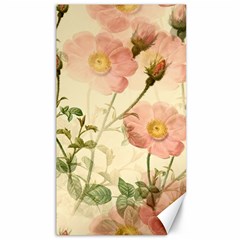 Flowers Petals Stem Bouquet Flora Floral Bloom Canvas 40  X 72  by Wegoenart