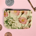 Flowers Petals Stem Bouquet Flora Floral Bloom Mini Coin Purse Front