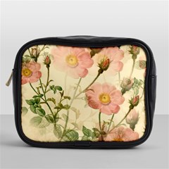 Flowers Petals Stem Bouquet Flora Floral Bloom Mini Toiletries Bag (one Side) by Wegoenart