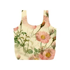 Flowers Petals Stem Bouquet Flora Floral Bloom Full Print Recycle Bag (s) by Wegoenart