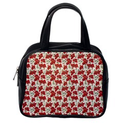 Flowers Poppies Red Classic Handbag (one Side) by Wegoenart