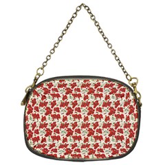 Flowers Poppies Red Chain Purse (one Side) by Wegoenart