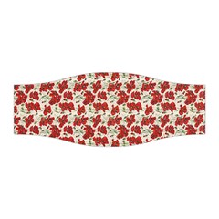 Flowers Poppies Red Stretchable Headband by Wegoenart