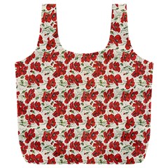 Flowers Poppies Red Full Print Recycle Bag (xxxl) by Wegoenart