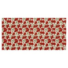 Flowers Poppies Red Banner And Sign 6  X 3  by Wegoenart