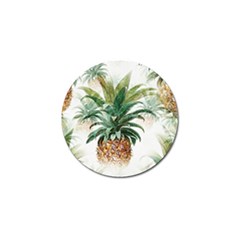 Pineapple Pattern Background Seamless Vintage Golf Ball Marker (4 Pack) by Wegoenart