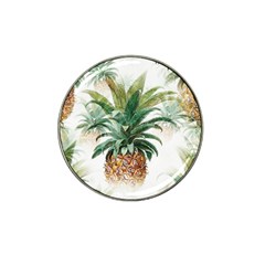 Pineapple Pattern Background Seamless Vintage Hat Clip Ball Marker by Wegoenart