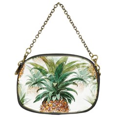 Pineapple Pattern Background Seamless Vintage Chain Purse (one Side) by Wegoenart