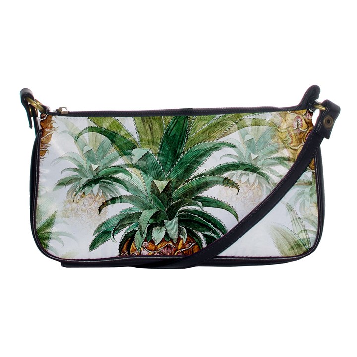 Pineapple Pattern Background Seamless Vintage Shoulder Clutch Bag