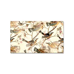 Birds Perched Birds Pattern Design Seamless Sticker (rectangular) by Wegoenart