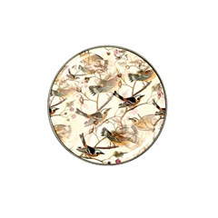 Birds Perched Birds Pattern Design Seamless Hat Clip Ball Marker (4 Pack) by Wegoenart