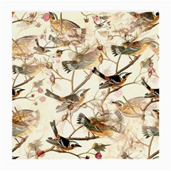 Birds Perched Birds Pattern Design Seamless Medium Glasses Cloth (2 Sides) by Wegoenart