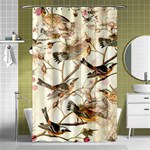 Birds Perched Birds Pattern Design Seamless Shower Curtain 48  x 72  (Small)  Curtain(48  X 72 ) - 42.18 x64.8  Curtain(48  X 72 )